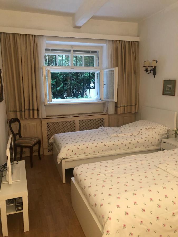 Exquisites Gartenapartment in eleganter Jugendstilvilla Wien Exterior foto